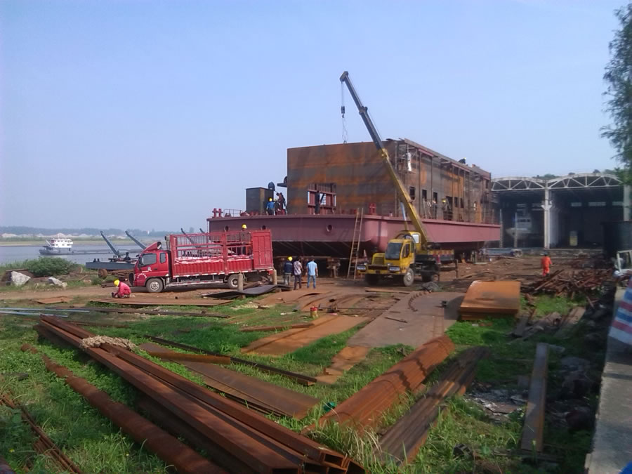 武漢的武船長航維修部灌漿項(xiàng)目(圖4)